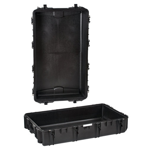Explorer 10840 Waterproof Case With Wheels - Black Empty
