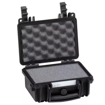 Explorer 1908 Waterproof Case - Black with Foam