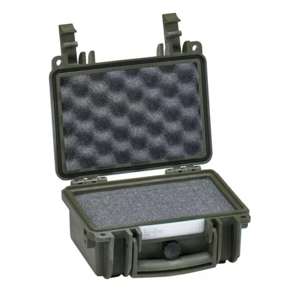 Explorer 1908 Waterproof Case - Mil Green with Foam