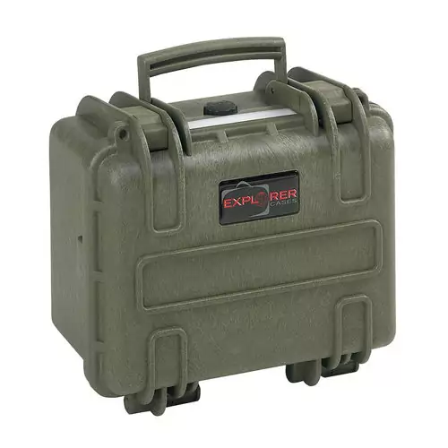 Explorer 2717 Waterproof Case - Olive Green Front