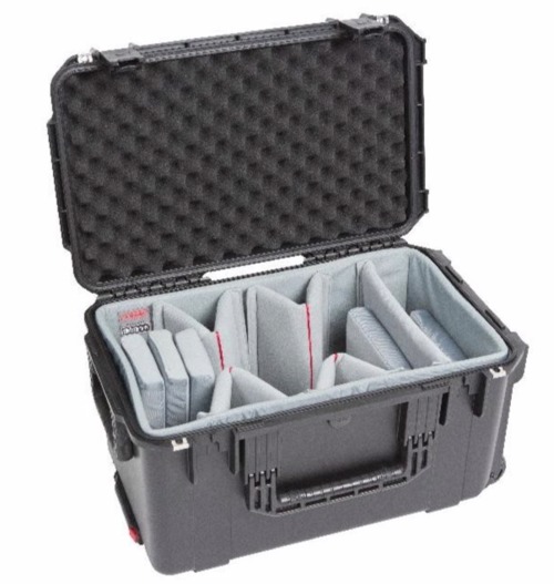 SKB 3I-2213-12DT Case with Wheels (with Think Tank Dividers)