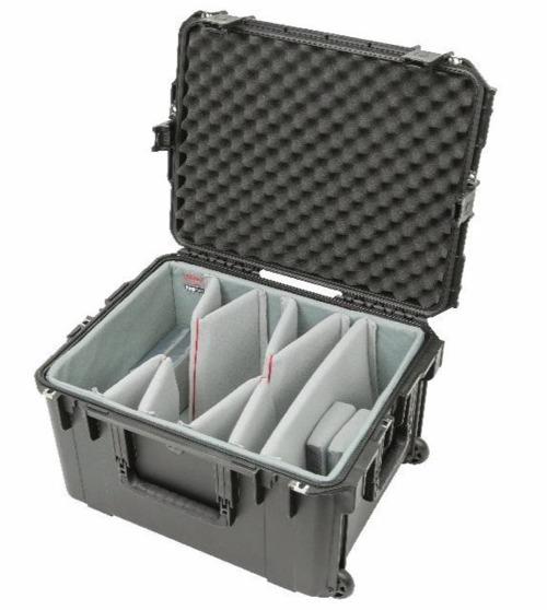 SKB 3I-2217-12DT Case with Wheels (with Think Tank Dividers)