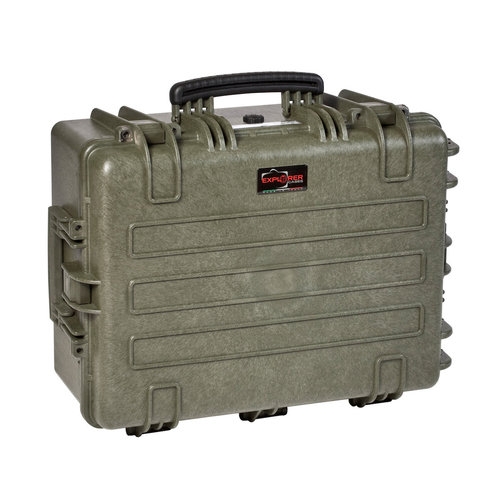 Explorer 5325 Waterproof Case - Olive Green Front