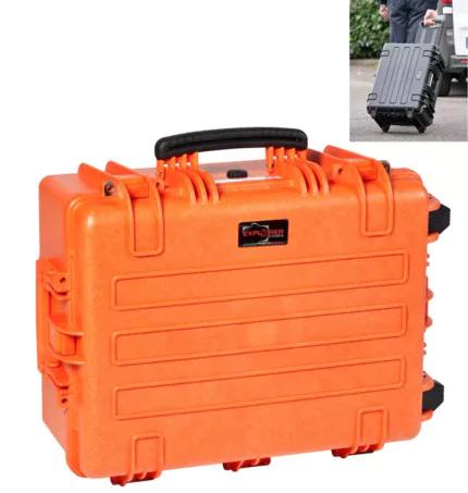 Explorer 5326 Case With Wheels - Orange Front