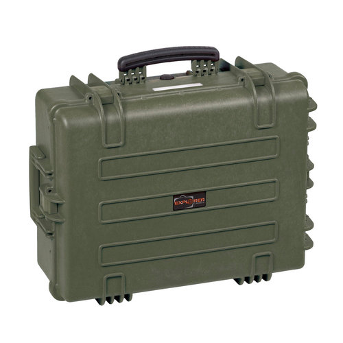 Explorer 5822 Waterproof Case - Olive Green Front