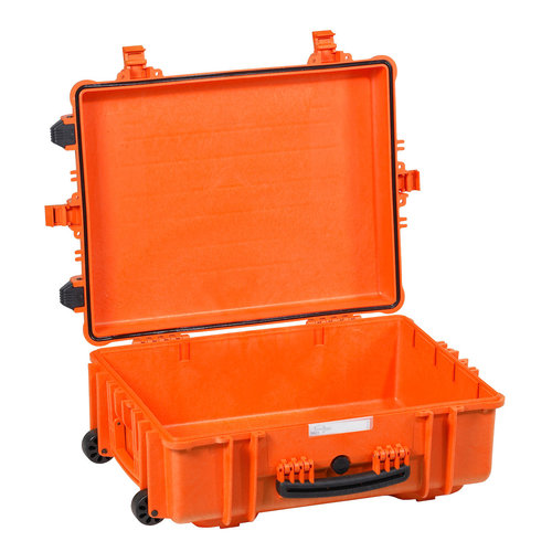 Explorer 5823 Waterproof Case With Wheels - Orange Empty