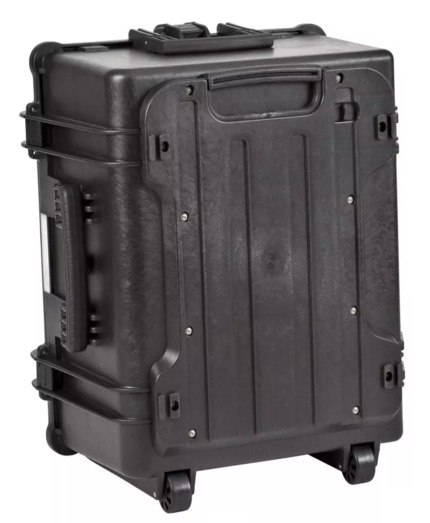 Explorer 5833 Waterproof Case With Wheels - Black Back 