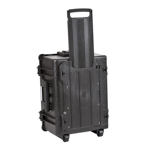 Explorer 5833 Waterproof Case With Wheels - Black Back Standing