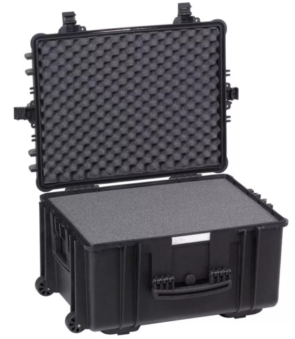 Explorer 5833 Waterproof Case With Wheels - Black with Foam