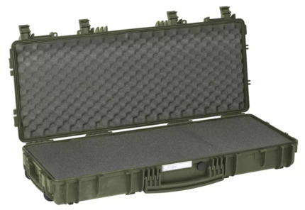 Explorer 9413 Waterproof Case With Wheels - Olive Green with Foam