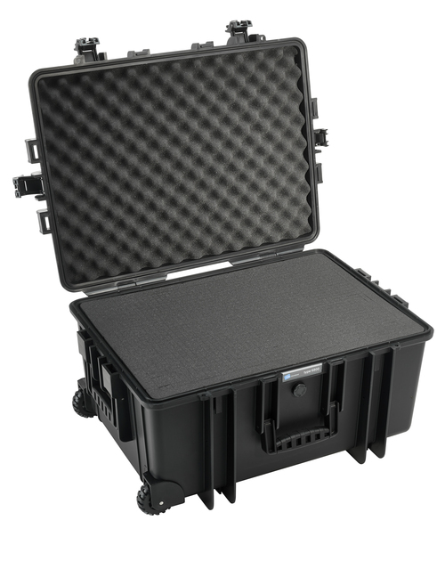 B&W outdoor.case 6800 in Black - With Foam