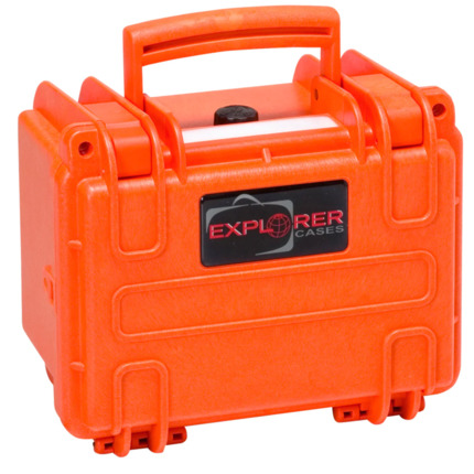 Explorer 1913 Waterproof Case - Orange Front