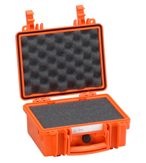 Explorer 2209 Waterproof Case - Orange with Foam
