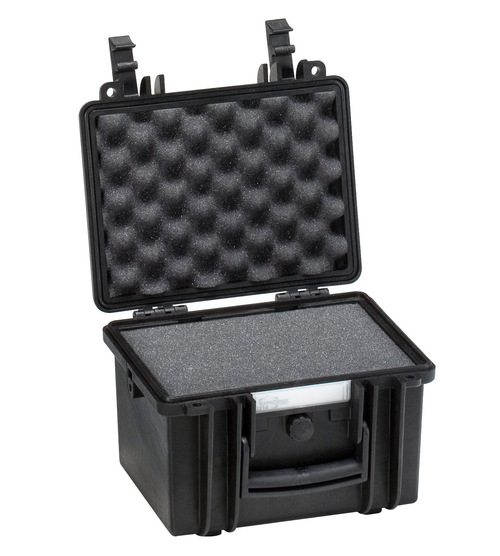 Black Explorer 2214 Waterproof Case - Black with Foam
