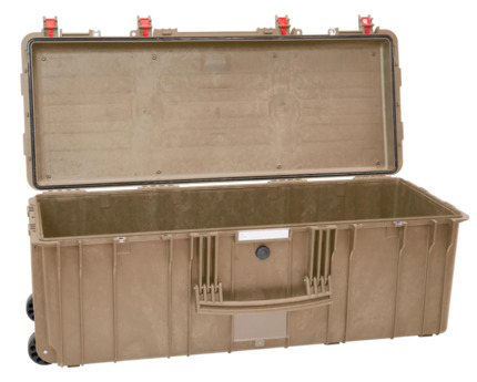 Explorer 9433 Waterproof Case With Wheels - Desert Tan Empty