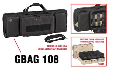 Explorer GBAG 108 features - includes shoulder strap
