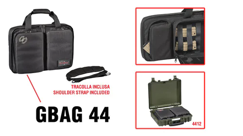 Explorer GBAG 44 - Includes shoulder strap