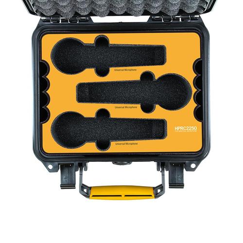 HPRC 2250 Case for 6 Universal Microphones