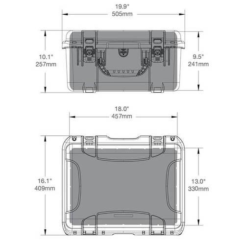 Nanuk 933 Case For DJI Phantom 4 RTK