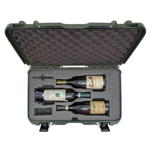 Nanuk 935 Case For 3 Wine Bottles - With Wheels