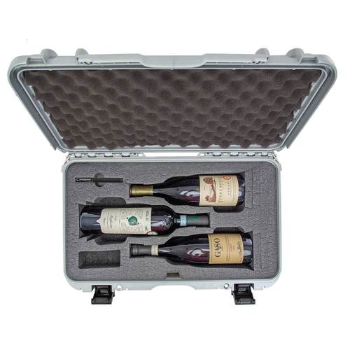 Nanuk 935 Case For 3 Wine Bottles - With Wheels