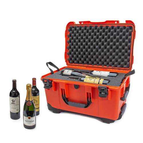 Nanuk 938 Case with Wheels for 6 Wine Bottles