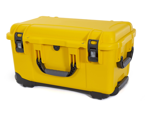 Nanuk 938 Case with Wheels for 6 Wine Bottles - Yellow