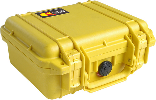 Peli 1200 Case With Foam SPECIAL OFFER - Yellow
