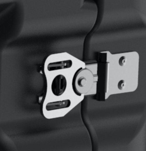 Peli 24 Inch Super V 4U Shock Rack Mount Case