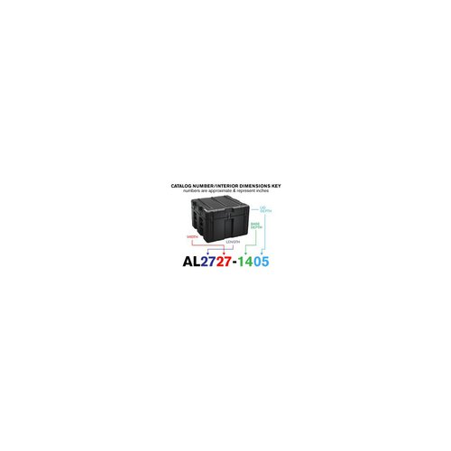 Peli Single Lid Cube Case AL2727-1405