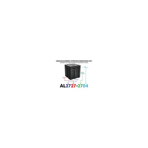 Peli Single Lid Cube Case AL2727-2704
