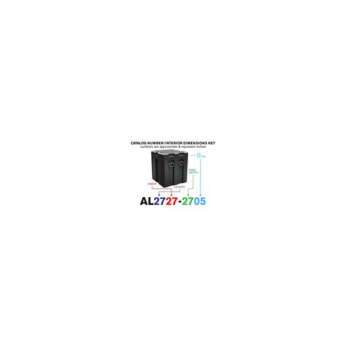 Peli Single Lid Cube Case AL2727-2705