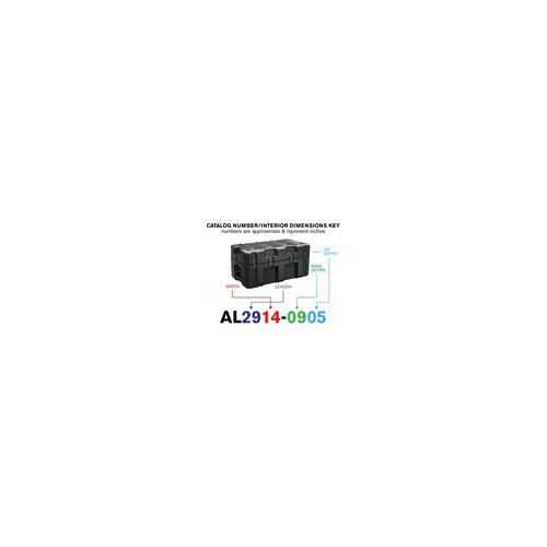 Peli Single Lid Trunk Case AL2914-0905