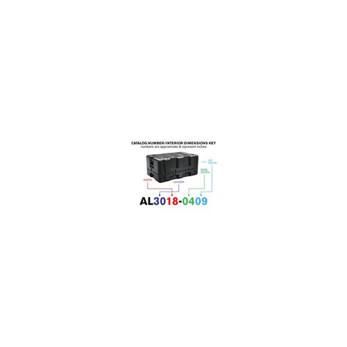 Peli Single Lid Trunk Case AL3018-0409