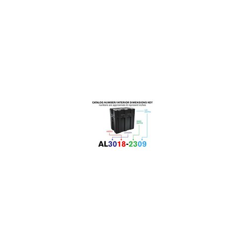 Peli Single Lid Trunk Case AL3018-2309