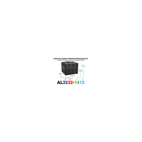 Peli Single Lid Trunk Case AL3232-1412