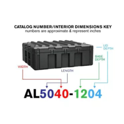 Peli Single Lid Trunk Case AL5040-1204