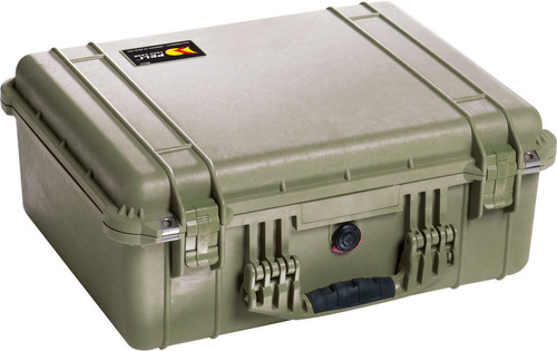 Peli 1550 Case - Olive Green - Case Empty