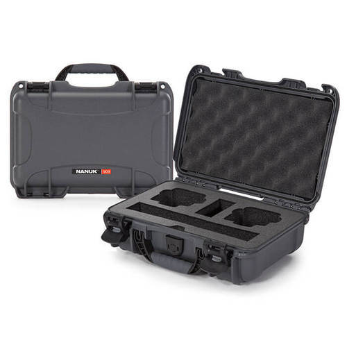 Nanuk 909 Case For DJI Osmo Action - Graphite