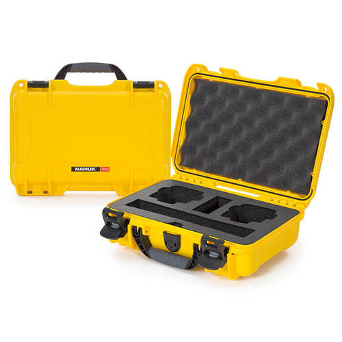 Nanuk 909 Case For DJI Osmo Action - Yellow