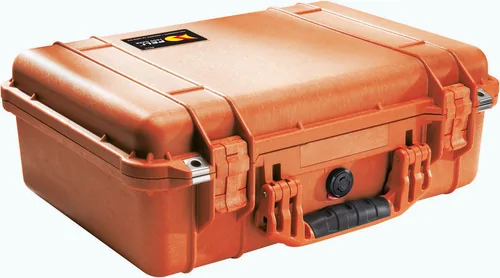 Peli 1500 Case - Orange - Case with Dividers