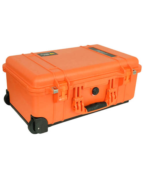 Peli 1510 Case with Wheels - Orange - Case Empty