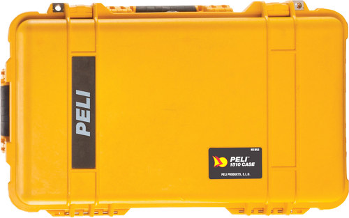 Peli 1510 Case with Wheels - Yellow - Case Empty