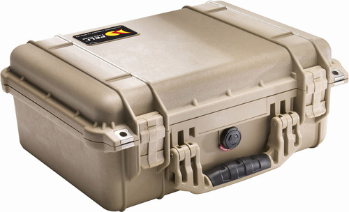 Peli 1450 Case - Desert Tan - Case with Foam