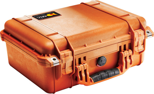 Peli 1450 Case - Orange - Case With TrekPak