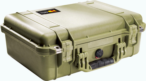 Peli 1500 Case - Olive Green - Case Empty