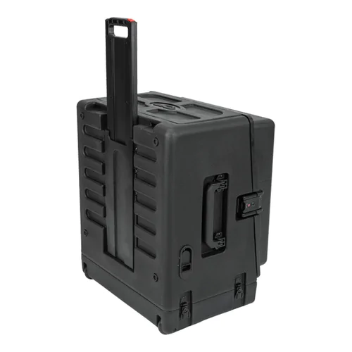 SKB 1SKB-R104W Audio and DJ Rack Case 10U x 4U Compact Rolling Rig with Wheels