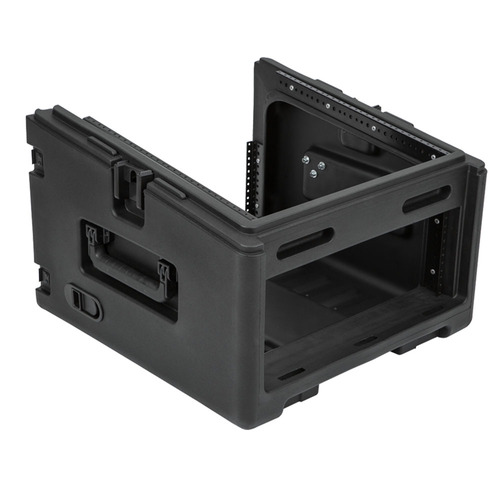 SKB 1SKB-R104W Audio and DJ Rack Case 10U x 4U Compact Rolling Rig with Wheels