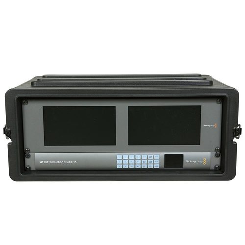 SKB 1SKB-R4S Roto Moulded Shallow Rack Case 4U