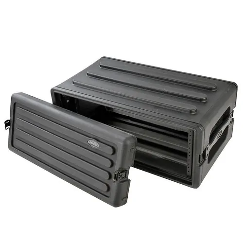 SKB 1SKB-R4S Roto Moulded Shallow Rack Case 4U